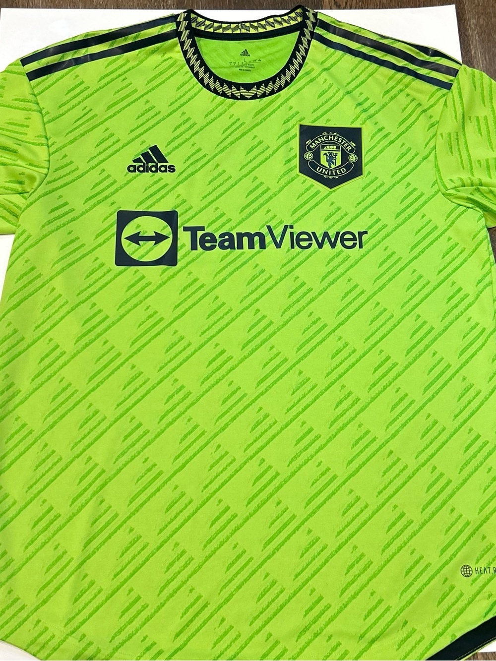 adidas  Manchester United Neon Green Third Kit